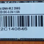 AMMT SSD Drive M.2 Sata 256GB Double Cut.