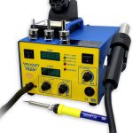 Yaxun 702B+ hot air gun and soldering 2 in 1 SMD rework station