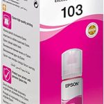 Epson 103 Ecotank Ink Bottle, Magenta Ink For Printer Refill